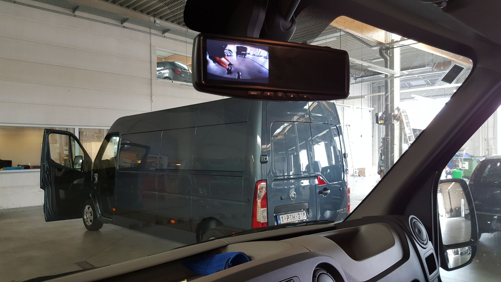 Spiegelmonitor voor Camera beeld